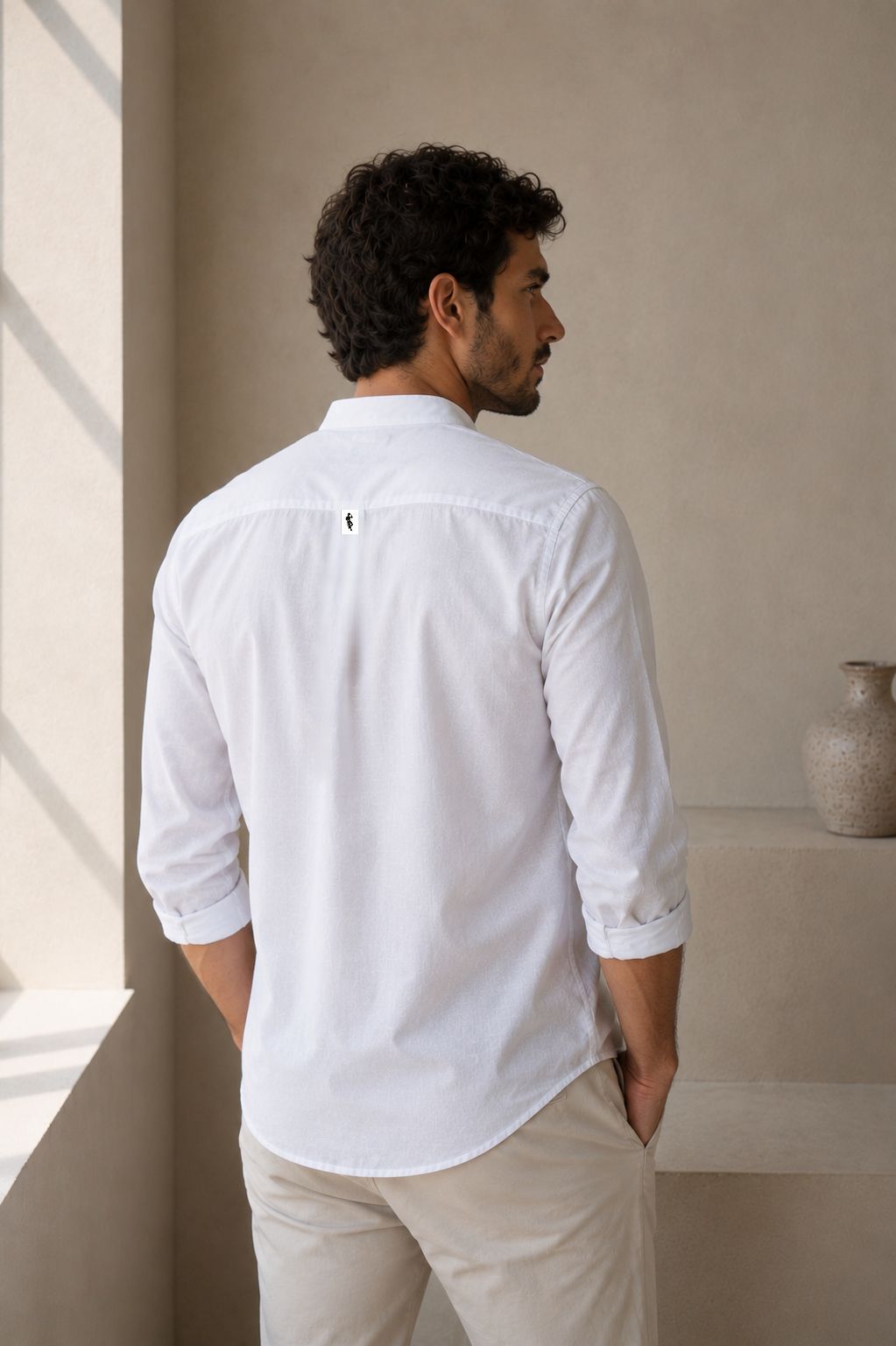Camisa Blanca - Manga larga